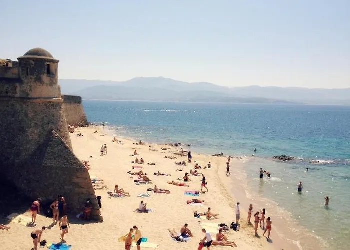 アパート Terrasse Rue Pietonne アジャクシオ